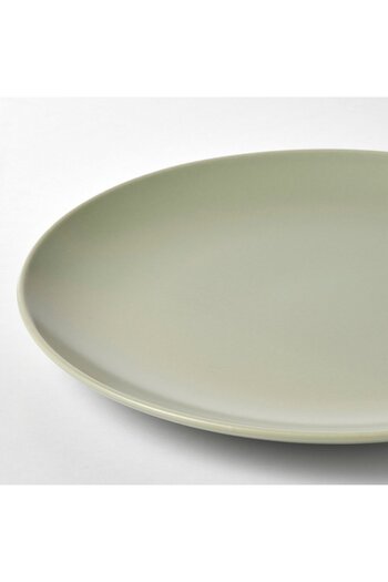 IKEA FÄRGKLAR Plate, Matte Green, 26 cm