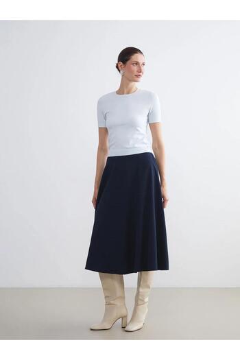 LC Waikiki Lcw Grace Elastic Waist A-Line Skirt (W5)