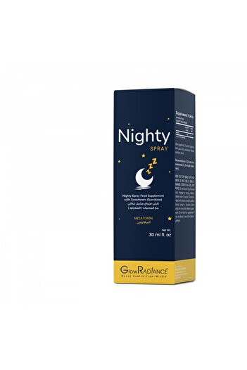 GLOW RADIANCE Nighty Spray Melatonin, 30 Ml