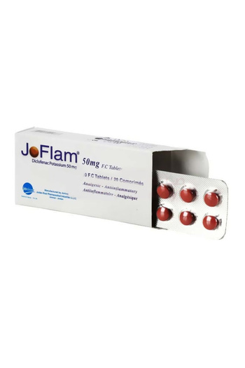 Jordan River Pharmaceutical Joflam , 50 mg, 20 Tablets