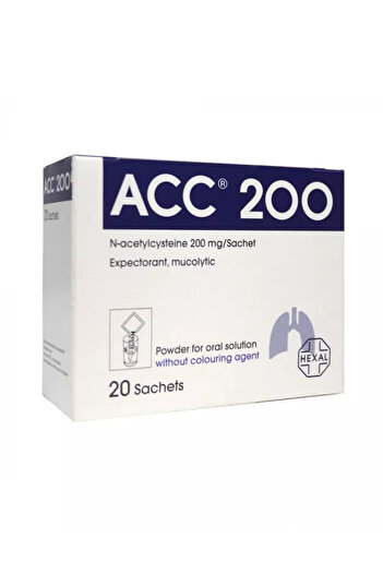 HEXAL Acc Powder for Oral Soloutions for Cold and Flu - 200 Sachets
