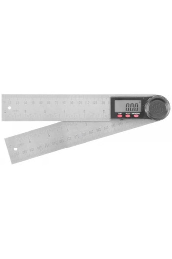Strend Pro Digital Carpenter/Square, Stainless Steel, Adjustable Angle, 200 mm