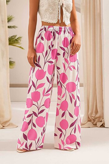 SHİROSA Casual Viscose Fabric Pants
