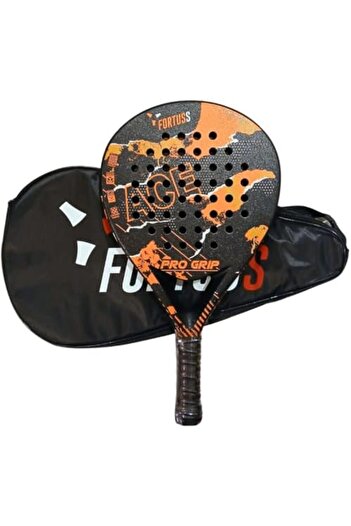 FORTUSS Padel Tennis Racket - Full Carbon Fiber - Mat Max Grit Surface Technology with Light EVA Mem