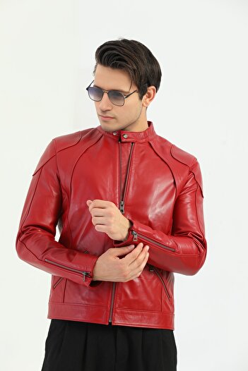 LAKECH LEATHER ERKEK DERİ CEKET