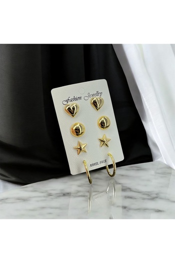 Candy Nuveria Set Earrings (4 Pieces)