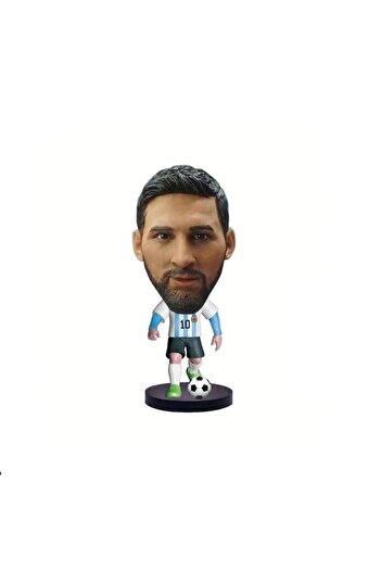 OEM Figurine Football Player Lionel Messi, blue/white, 11 cm