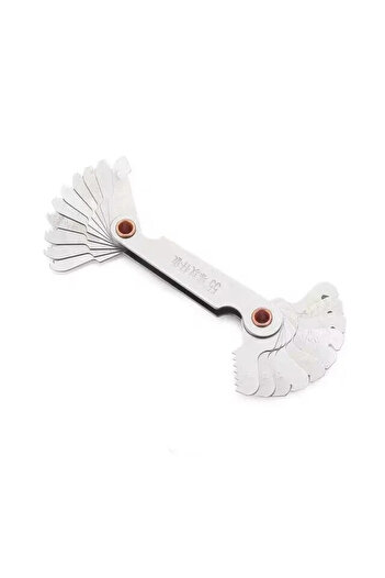 Choice8 Inch 55 degrees 55/60 Degree Metric Inch Thread Plug Gauge Gear Tooth Screw Pitch Gauges Measuring C