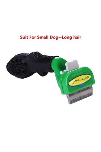 Choice3 Dog S - Long hair 1 Pet Cat Hair Removal Combs Pet Grooming Brush Dogs Cats Hair Shedding Massage Co