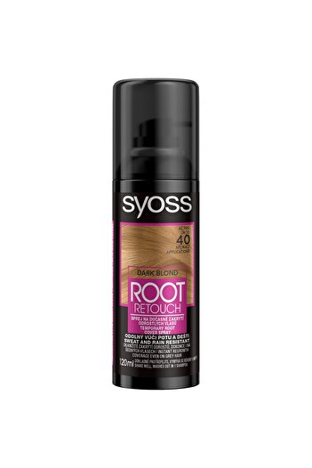 Syoss Root Retoucher Dark Blond Root Coloring Spray, 120 ml