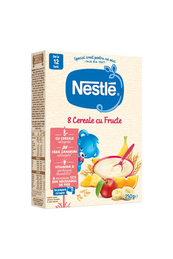 Nestle Cereale 8 Cereal with Fruit, 250g, from 12 months