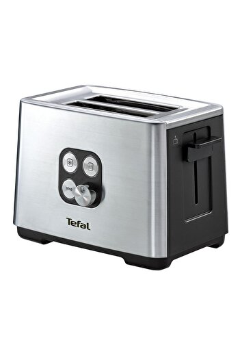 TEFAL Prajitor de paine TT420D30 Equinox, 900W, dezghetare si reincalzire, 7 niveluri, Inox/Negru
