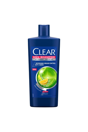 Clear Men Refreshing Grease Control hair shampoo, for oily hair XXL 610ml