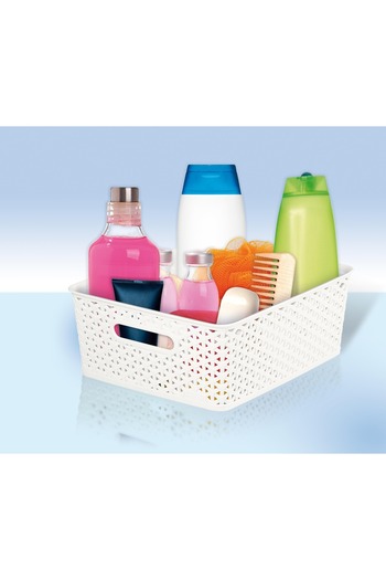 CURVER Cutie depozitare suprapozabila 13L, My Style Rattan,