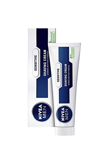 NIVEA Men's Sensitive Shaving Cream, 100 ml