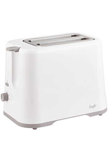 Simpl Toaster ST870S-24, 2 slices, White