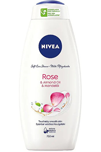 NIVEA Gel de dus Rose 750 ml