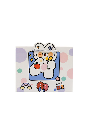 repro design 24x20 Картонна подарункова сумка з шнурком – Симпатична кольорова дитяча сумка для вечірок з фігурками 1 шт. Модель: 1