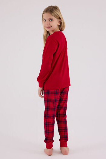 Rolypoly Kız Çocuk Kırmızı Pijama Takımı