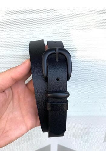 Gesa 100% Genuine Leather Matte Buckle Old Money Men's Belt 2.5 cm