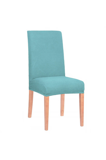 SERSIMO Husa universala pentru scaun, marime universala, poliester si spandex, 45 cm x 60 cm, albastru