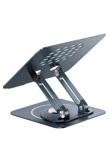 Baseus UltraStable Pro Series – Rotatable & Foldable Laptop Stand (Three-Fold, Space Grey)