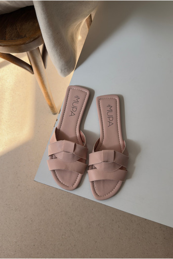 Mupa Shoes Woman's pink slippers