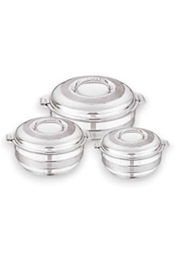 drobina Stainless Steel Food Storage Set with Airtight Lids (2500-3500-5000)