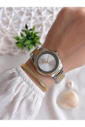 Ferrucci Women's Wristwatch+Bracelet Special Series Steel Cord Blackening Color Does Not Throw Vs.Blkt.0522
