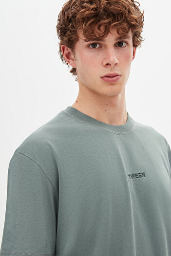 Tween Relaxed Fit Koyu Yosun T-Shirt
