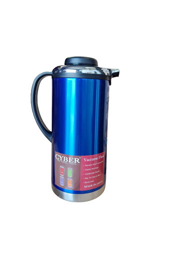 Cyber Stainless Steel vacuum Flask, 2.0 Ltr - Blue