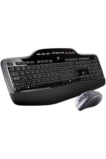 logitech مجموعة لوحة المفاتيح والماوس اللاسلكية MK710