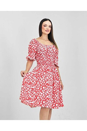 PAWWY Floral Patterned Women's Dress