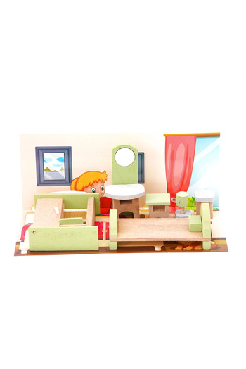 BALATOYZ Wood - Miniature Children's Room Set