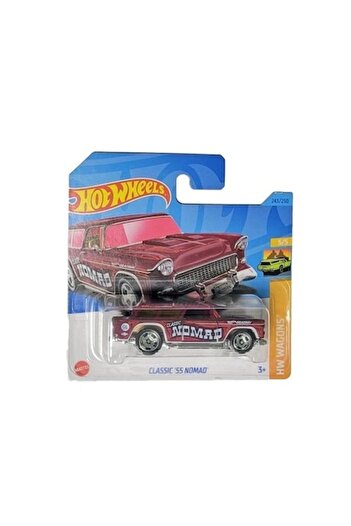 HOT WHEELS Masinuta metalica Hot Wheels Classic '55 Nomad, Colectia HW Wagons - Editia 2023, Visiniu, 1:64
