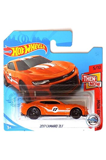 HOT WHEELS Masinuta metalica Hot Wheels, 2017 Camaro ZL1, Portocaliu, 1:64