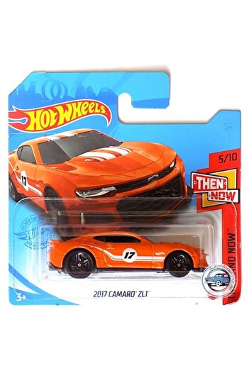 HOT WHEELS Masinuta metalica Hot Wheels, 2017 Camaro ZL1, Portocaliu, 1:64