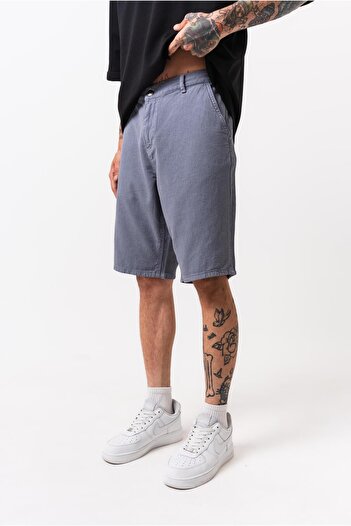 Respire Men's Piece Paint Shorts Smoked