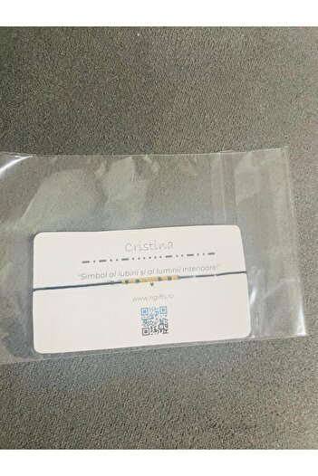 OEM Bratara Cod Morse - Cristina