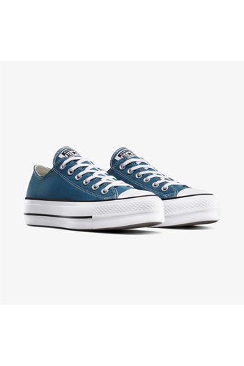 Converse Γυναικείο μπλε αθλητικό παπούτσι Chuck Taylor All Star Lift Platform Limited