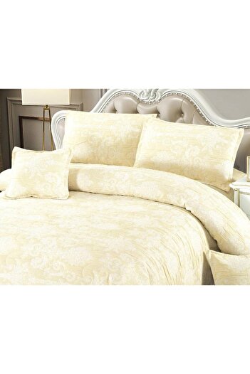CHIRASO CHIRASO Linen, Crepe Muslin, Microfiber, Sheet 220x240 cm, Duvet Cover, 4 Pillowcases