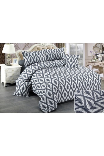 CHIRASO CHIRASO Linen, Crepe Muslin, Microfiber, Sheet 220x240 cm, Duvet Cover, 4 Pillowcases