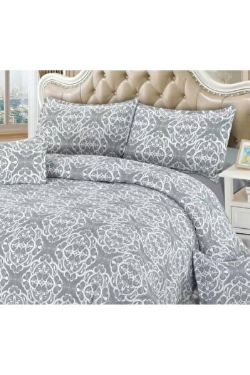 CHIRASO CHIRASO Linen, Crepe Muslin, Microfiber, Sheet 220x240 cm, Duvet Cover, 4 Pillowcases