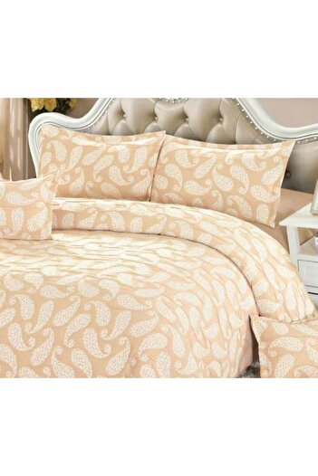 CHIRASO CHIRASO Linen, Crepe Muslin, Microfiber, Sheet 220x240 cm, Duvet Cover, 4 Pillowcases