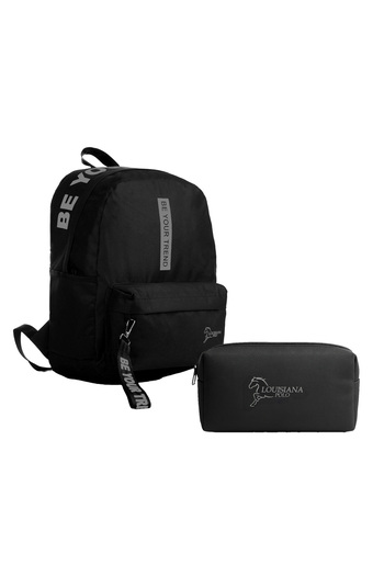 louisiana polo School Set – Backpack + Pen Holder Smoked 1140