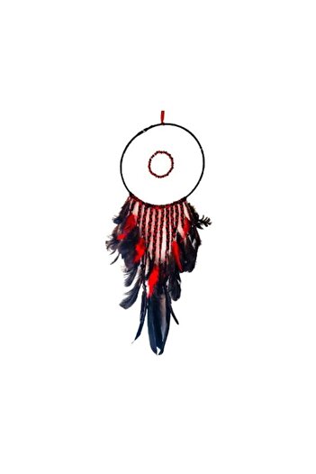 OEM Dream Catcher Traditional Black and Red