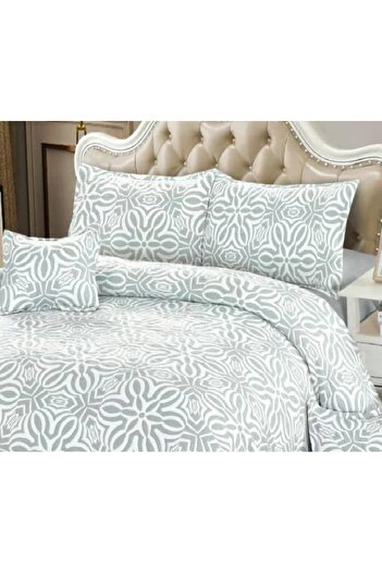 CHIRASO CHIRASO Linen, Crepe Muslin, Microfiber, Sheet 220x240 cm, Duvet Cover, 4 Pillowcases