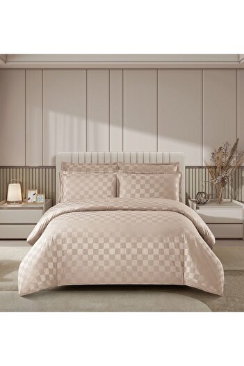 CHIRASO CHIRASO Bedding, Elegant DAMASK, ELASTIC Sheet 180x200+25cm, Duvet Cover 200x230cm, 2 Pillowcases