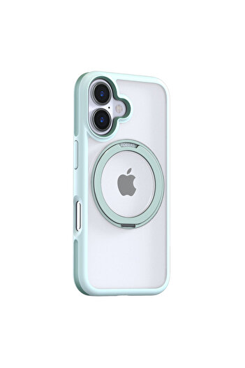 TORRAS Upgraded 360°Rotatable Magnetic Ring for iPhone 16 Plus Case, Fit for MagSafe with Stand & Ring Hol