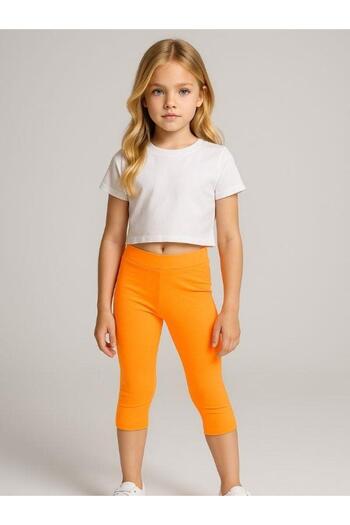Zekids Girls' Knee Length Leggings